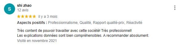 Avis google BATI-MESURE TOULOUSE 2