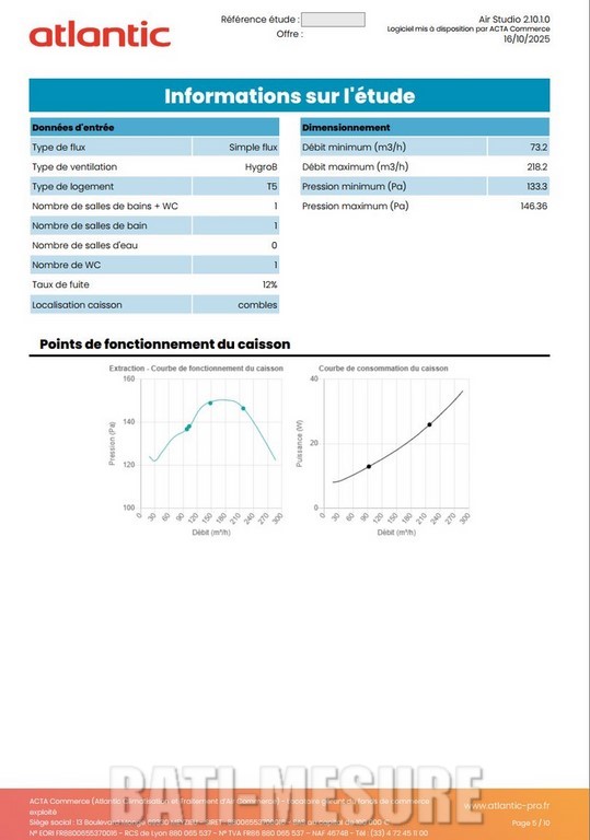 BATI-MESURE exemple de calcul d'un DIMENSIONNEMENT ventilation Page4 BATI-MESURE exemple de calcul d'un DIMENSIONNEMENT ventilation Page4