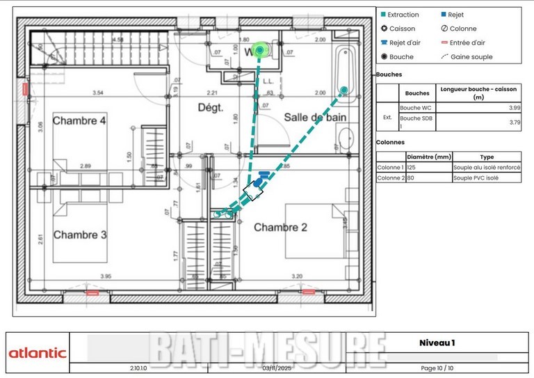 BATI-MESURE exemple de calcul d'un DIMENSIONNEMENT ventilation Page8 BATI-MESURE exemple de calcul d'un DIMENSIONNEMENT ventilation Page8