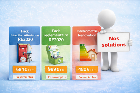 Prestations BATI MESURE infiltrométrie