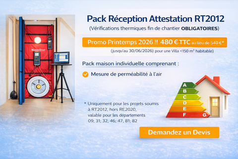 Pack réception RT2012 BATI MESURE